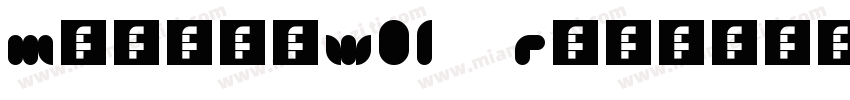MyriadW01 Regular Regular字体转换